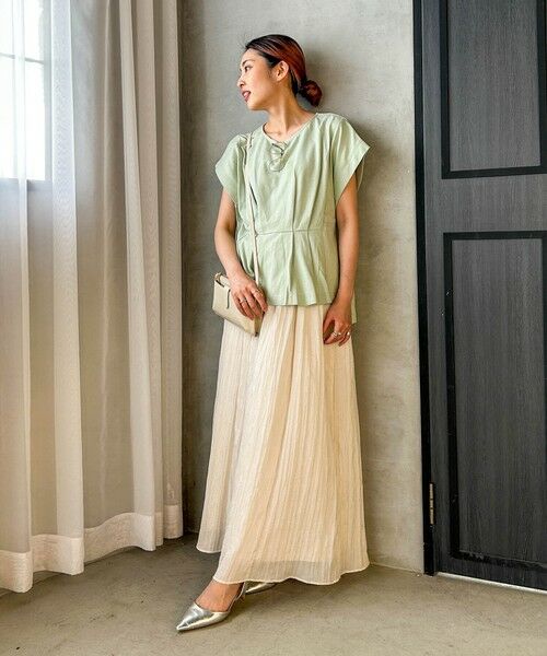 LAUTREAMONT / ロートレアモン カットソー | 【WEB限定】ライトドライペプラムカットソー | 詳細21