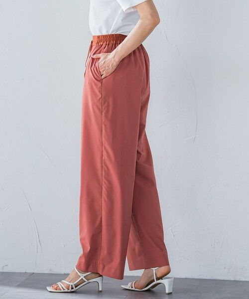 LAUTREAMONT / ロートレアモン その他パンツ | サテンコードワイドパンツ≪セットアップ対応/洗濯機で洗える≫ | 詳細10