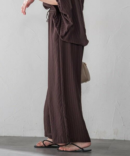 LAUTREAMONT / ロートレアモン その他パンツ | 【WEB限定】キュプラTRストライプパンツ | 詳細26