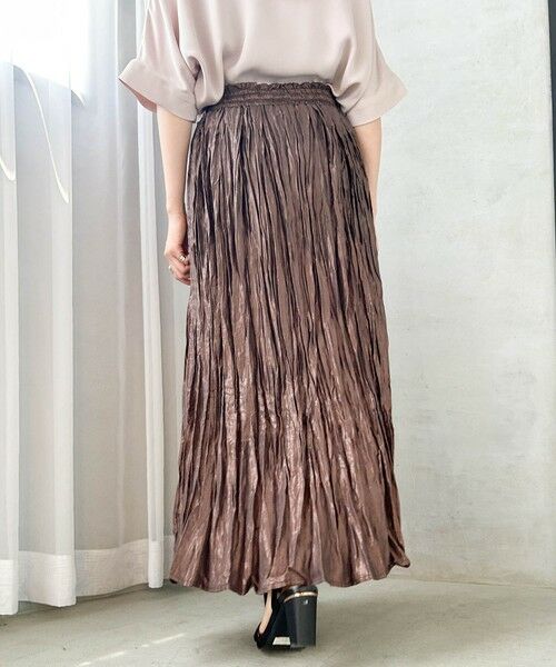 LAUTREAMONT / ロートレアモン ミニ・ひざ丈スカート | 【WEB限定】グリッターシャイニープリーツスカート | 詳細15