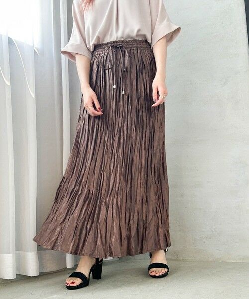 みみ❀　0628 セール】 【WEB限定】グリッターシャイニープリーツスカート