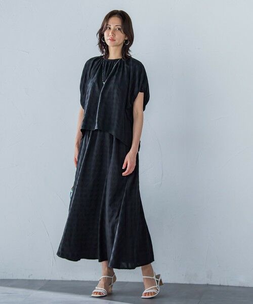 LAUTREAMONT / ロートレアモン ミニ・ひざ丈スカート | ギンガムチェックスカート≪セットアップ対応/手洗い可能≫ | 詳細2