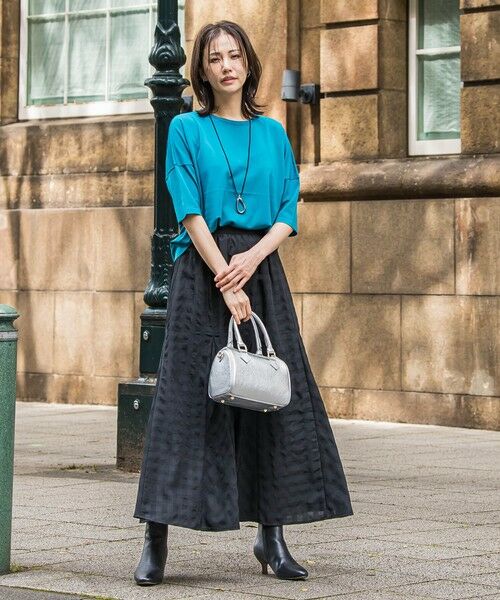 LAUTREAMONT / ロートレアモン ミニ・ひざ丈スカート | ギンガムチェックスカート≪セットアップ対応/手洗い可能≫ | 詳細4