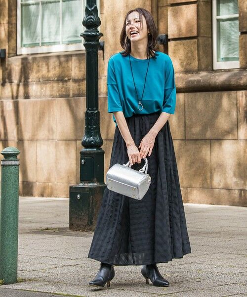 LAUTREAMONT / ロートレアモン ミニ・ひざ丈スカート | ギンガムチェックスカート≪セットアップ対応/手洗い可能≫ | 詳細5