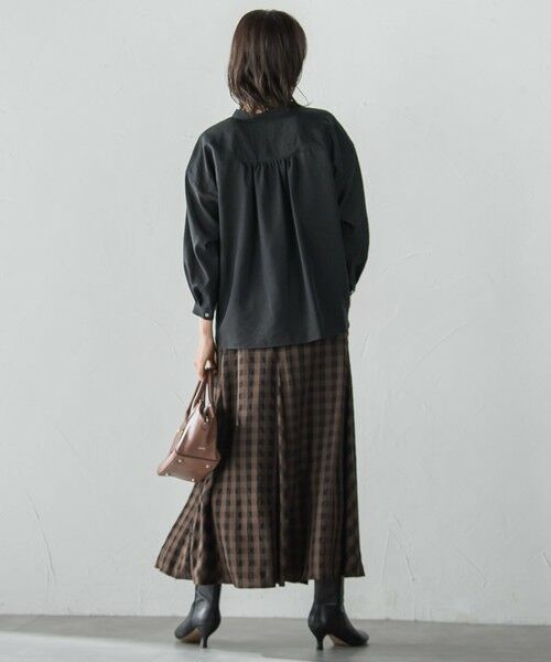 LAUTREAMONT / ロートレアモン ミニ・ひざ丈スカート | ギンガムチェックスカート≪セットアップ対応/手洗い可能≫ | 詳細22