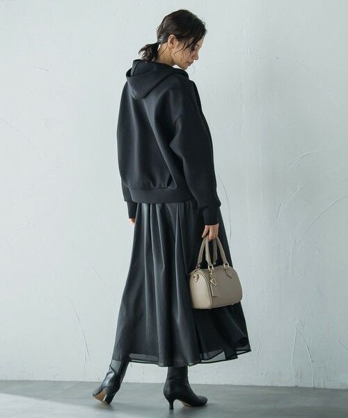 LAUTREAMONT / ロートレアモン ミニ・ひざ丈スカート | シアーブライト リバーシブルスカート≪手洗い可能≫ | 詳細14