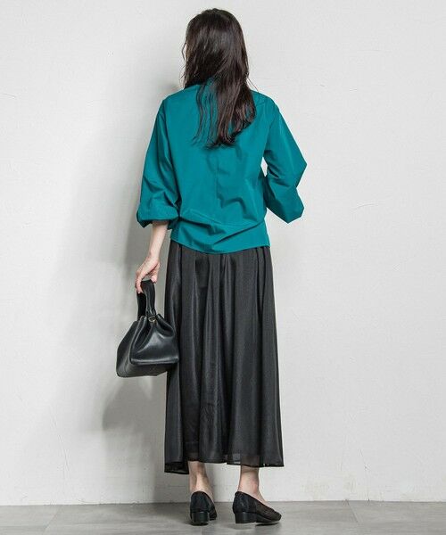 LAUTREAMONT / ロートレアモン ミニ・ひざ丈スカート | シアーブライト リバーシブルスカート≪手洗い可能≫ | 詳細16