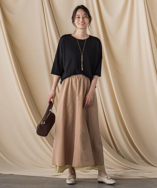 LAUTREAMONT / ロートレアモン ミニ・ひざ丈スカート | シアーブライト リバーシブルスカート≪手洗い可能≫ | 詳細22