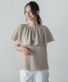 LAUTREAMONT / ロートレアモン シャツ・ブラウス | リフラックスキャンバスケープブラウス ≪手洗い可能≫