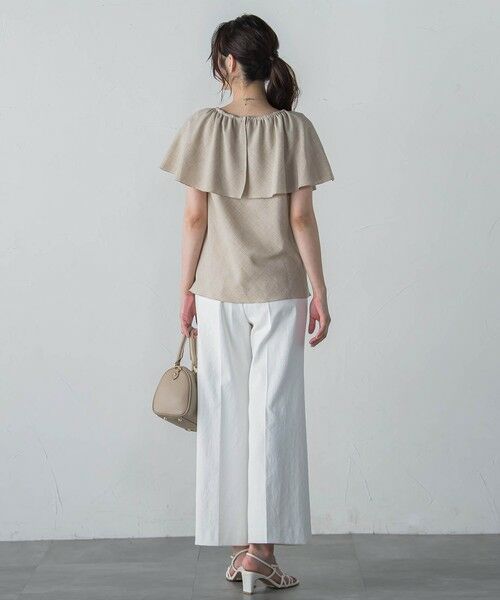 LAUTREAMONT / ロートレアモン シャツ・ブラウス | リフラックスキャンバスケープブラウス ≪手洗い可能≫ | 詳細9