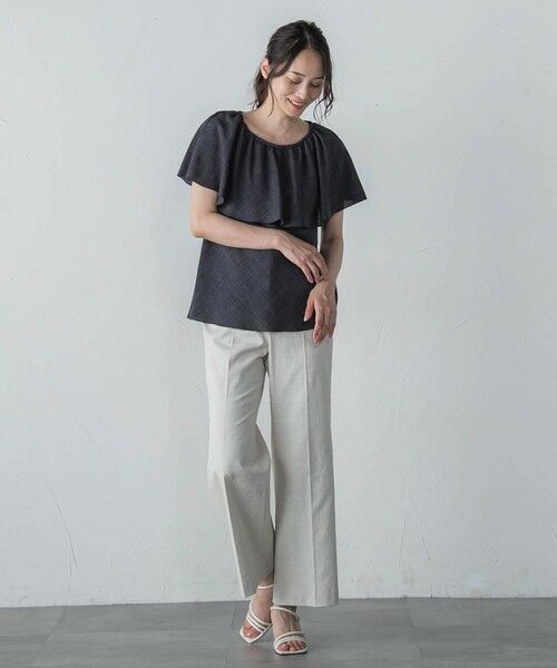 LAUTREAMONT / ロートレアモン シャツ・ブラウス | リフラックスキャンバスケープブラウス ≪手洗い可能≫ | 詳細12