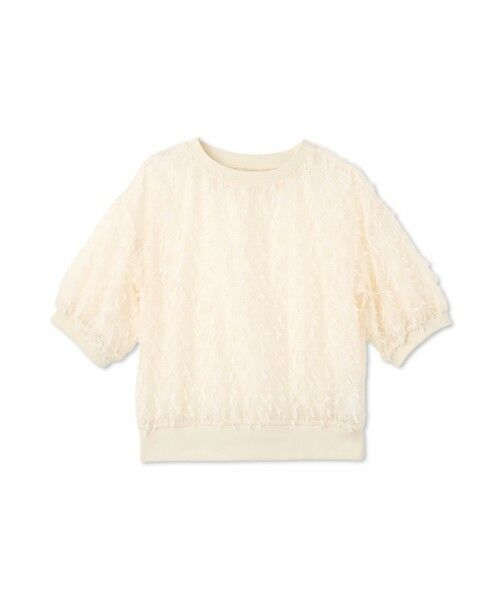 LAUTREAMONT / ロートレアモン シャツ・ブラウス | 【WEB限定】リボンカットジャガードシアーブラウス | 詳細3