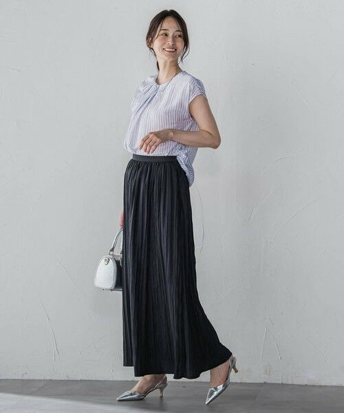 LAUTREAMONT / ロートレアモン シャツ・ブラウス | 【WEB限定】シアードビーストライプタックブラウス ≪手洗い可能≫ | 詳細6