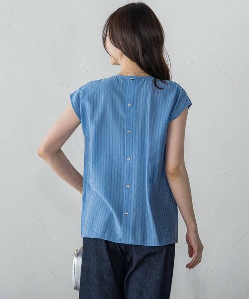 LAUTREAMONT / ロートレアモン シャツ・ブラウス | 【WEB限定】シアードビーストライプタックブラウス ≪手洗い可能≫ | 詳細12