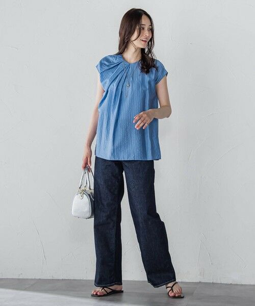 LAUTREAMONT / ロートレアモン シャツ・ブラウス | 【WEB限定】シアードビーストライプタックブラウス ≪手洗い可能≫ | 詳細17