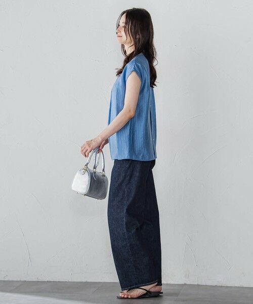 LAUTREAMONT / ロートレアモン シャツ・ブラウス | 【WEB限定】シアードビーストライプタックブラウス ≪手洗い可能≫ | 詳細18