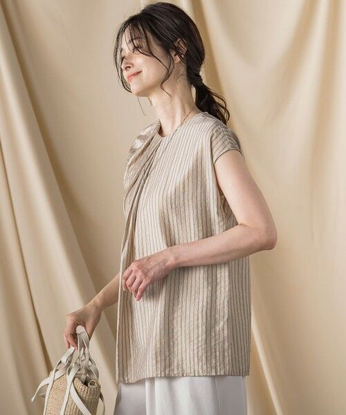 LAUTREAMONT / ロートレアモン シャツ・ブラウス | 【WEB限定】シアードビーストライプタックブラウス ≪手洗い可能≫ | 詳細20