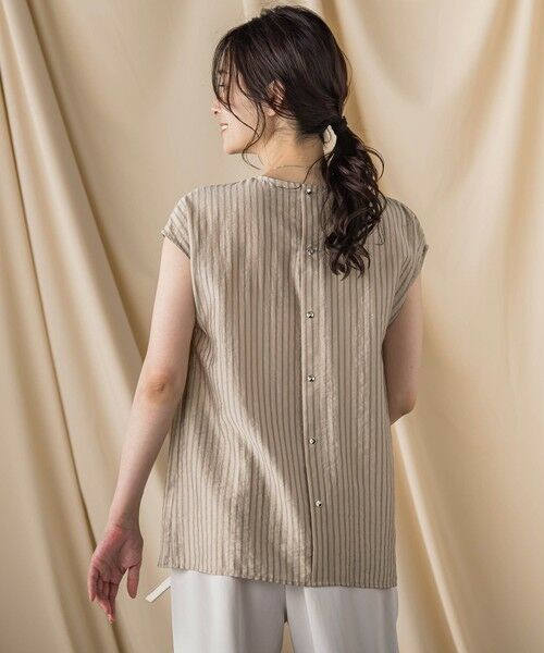 LAUTREAMONT / ロートレアモン シャツ・ブラウス | 【WEB限定】シアードビーストライプタックブラウス ≪手洗い可能≫ | 詳細21