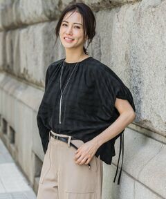 LAUTREAMONT / ロートレアモン シャツ・ブラウス | ギンガムチェック ブラウス≪セットアップ対応/手洗い可能≫