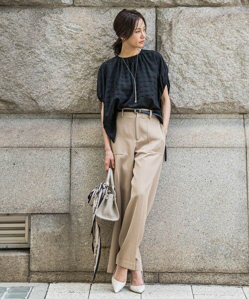 LAUTREAMONT / ロートレアモン シャツ・ブラウス | ギンガムチェック ブラウス≪セットアップ対応/手洗い可能≫ | 詳細3