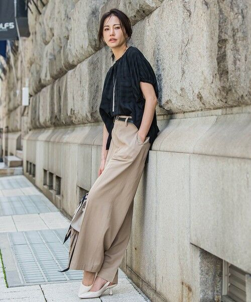 LAUTREAMONT / ロートレアモン シャツ・ブラウス | ギンガムチェック ブラウス≪セットアップ対応/手洗い可能≫ | 詳細4