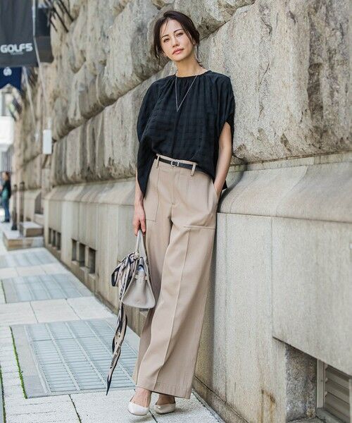 LAUTREAMONT / ロートレアモン シャツ・ブラウス | ギンガムチェック ブラウス≪セットアップ対応/手洗い可能≫ | 詳細5