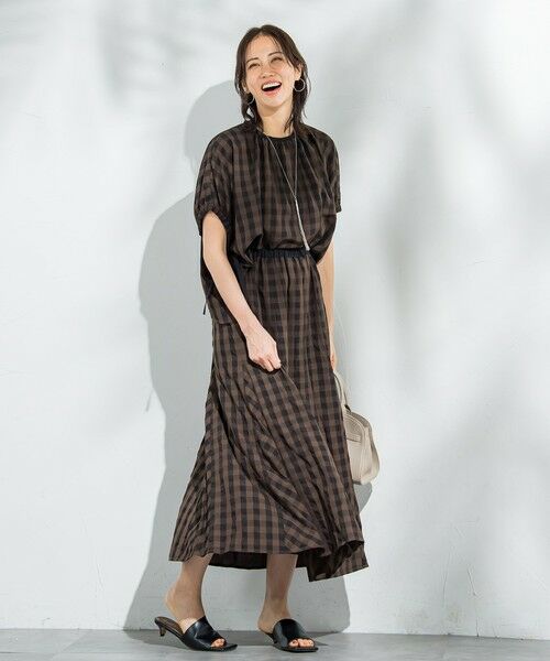 LAUTREAMONT / ロートレアモン シャツ・ブラウス | ギンガムチェック ブラウス≪セットアップ対応/手洗い可能≫ | 詳細11