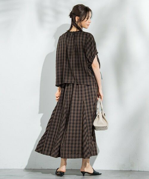 LAUTREAMONT / ロートレアモン シャツ・ブラウス | ギンガムチェック ブラウス≪セットアップ対応/手洗い可能≫ | 詳細12