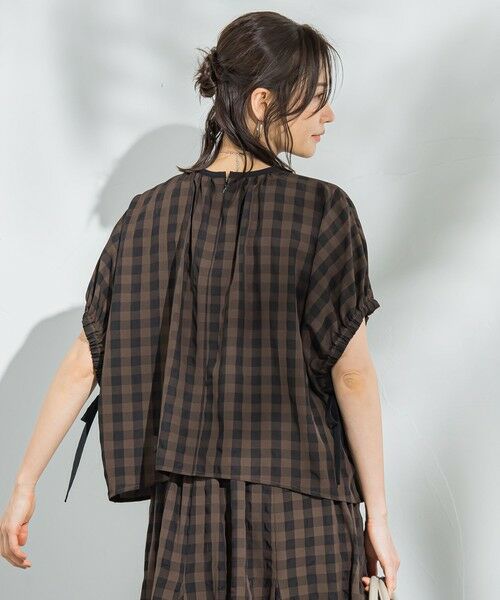 LAUTREAMONT / ロートレアモン シャツ・ブラウス | ギンガムチェック ブラウス≪セットアップ対応/手洗い可能≫ | 詳細14