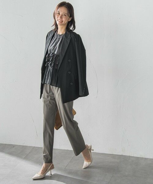 LAUTREAMONT / ロートレアモン シャツ・ブラウス | フリルギャザーノースリーブブラウス≪UV/接触冷感/洗濯機で洗える≫ | 詳細14