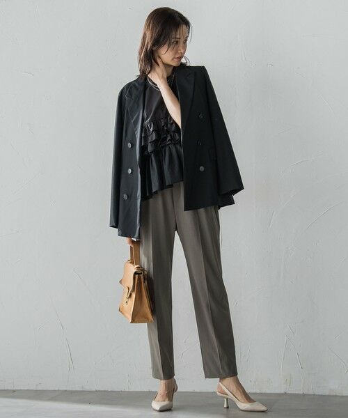 LAUTREAMONT / ロートレアモン シャツ・ブラウス | フリルギャザーノースリーブブラウス≪UV/接触冷感/洗濯機で洗える≫ | 詳細15