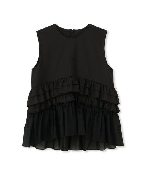 LAUTREAMONT / ロートレアモン シャツ・ブラウス | フリルギャザーノースリーブブラウス≪UV/接触冷感/洗濯機で洗える≫ | 詳細8