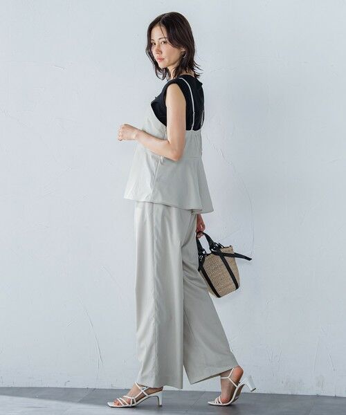 LAUTREAMONT / ロートレアモン シャツ・ブラウス | アシメラップキャミブラウス≪セットアップ対応/洗濯機で洗える≫ | 詳細1