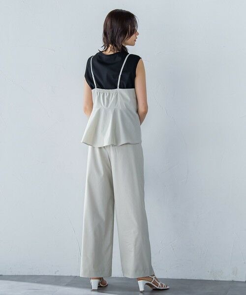 LAUTREAMONT / ロートレアモン シャツ・ブラウス | アシメラップキャミブラウス≪セットアップ対応/洗濯機で洗える≫ | 詳細2