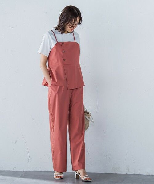 LAUTREAMONT / ロートレアモン シャツ・ブラウス | アシメラップキャミブラウス≪セットアップ対応/洗濯機で洗える≫ | 詳細6