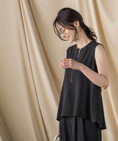 LAUTREAMONT / ロートレアモン シャツ・ブラウス | キレイ×リラックス ペプラムブラウス≪接触冷感/UV/洗濯機で洗える≫