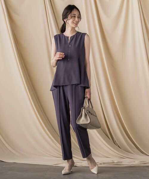 LAUTREAMONT / ロートレアモン シャツ・ブラウス | キレイ×リラックス ペプラムブラウス≪接触冷感/UV/洗濯機で洗える≫ | 詳細5