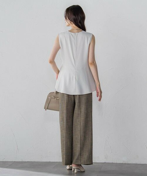 LAUTREAMONT / ロートレアモン シャツ・ブラウス | キレイ×リラックス ペプラムブラウス≪接触冷感/UV/洗濯機で洗える≫ | 詳細11