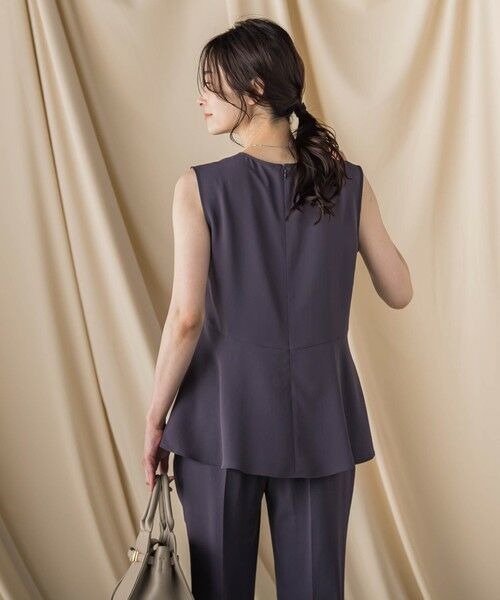 LAUTREAMONT / ロートレアモン シャツ・ブラウス | キレイ×リラックス ペプラムブラウス≪接触冷感/UV/洗濯機で洗える≫ | 詳細12