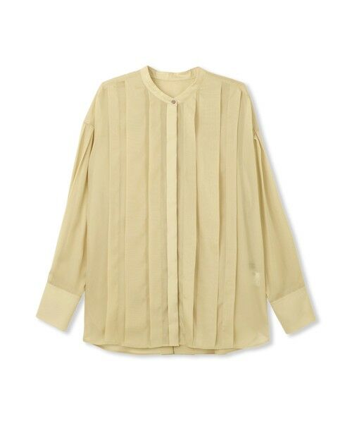 LAUTREAMONT / ロートレアモン シャツ・ブラウス | シアーブライト フロントタックブラウス≪手洗い可能≫ | 詳細14