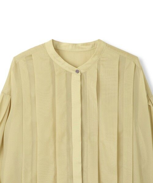 LAUTREAMONT / ロートレアモン シャツ・ブラウス | シアーブライト フロントタックブラウス≪手洗い可能≫ | 詳細16