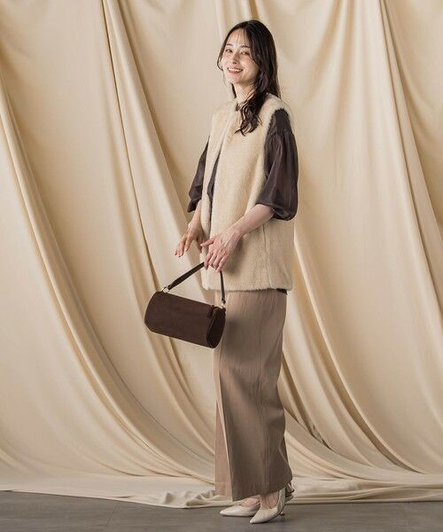 LAUTREAMONT / ロートレアモン シャツ・ブラウス | シアーブライト フロントタックブラウス≪手洗い可能≫ | 詳細25