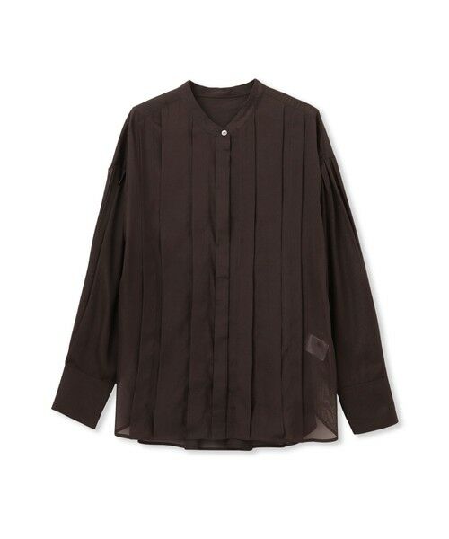 LAUTREAMONT / ロートレアモン シャツ・ブラウス | シアーブライト フロントタックブラウス≪手洗い可能≫ | 詳細27