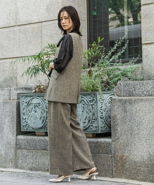 LAUTREAMONT / ロートレアモン シャツ・ブラウス | シアーブライト 2WAYボウタイブラウス≪手洗い可能≫ | 詳細3