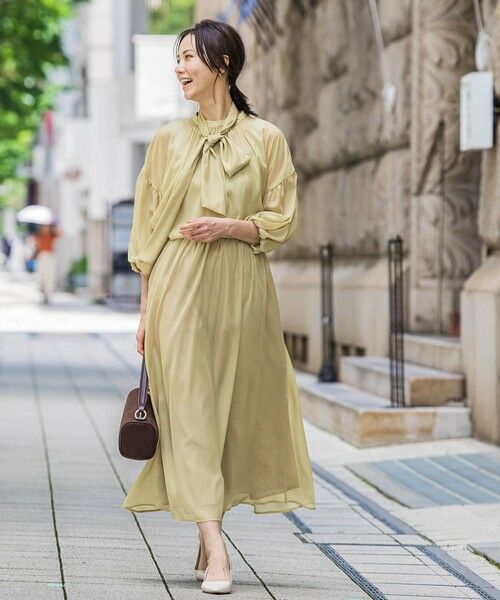 LAUTREAMONT / ロートレアモン シャツ・ブラウス | シアーブライト 2WAYボウタイブラウス≪手洗い可能≫ | 詳細7