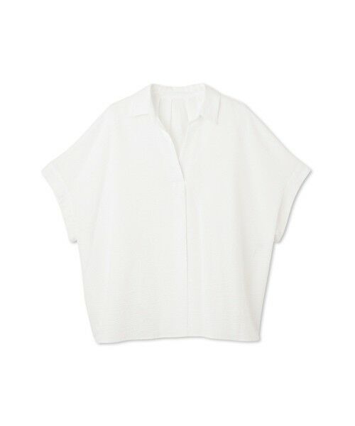 LAUTREAMONT / ロートレアモン シャツ・ブラウス | 【WEB限定】ワンダーウェーブクロスシャツブラウス ≪手洗い可能≫ | 詳細7