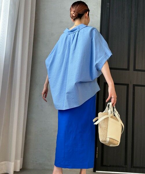 LAUTREAMONT / ロートレアモン シャツ・ブラウス | 【WEB限定】ワンダーウェーブクロスシャツブラウス ≪手洗い可能≫ | 詳細19