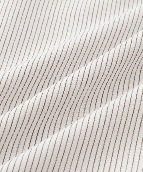 LAUTREAMONT / ロートレアモン シャツ・ブラウス | 【WEB限定】キュプラ混ストライプバンドカラーブラウス ≪手洗いOK≫ | 詳細6