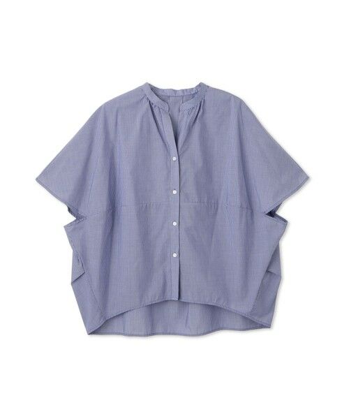 LAUTREAMONT / ロートレアモン シャツ・ブラウス | 【WEB限定】キュプラ混ストライプバンドカラーブラウス ≪手洗いOK≫ | 詳細12