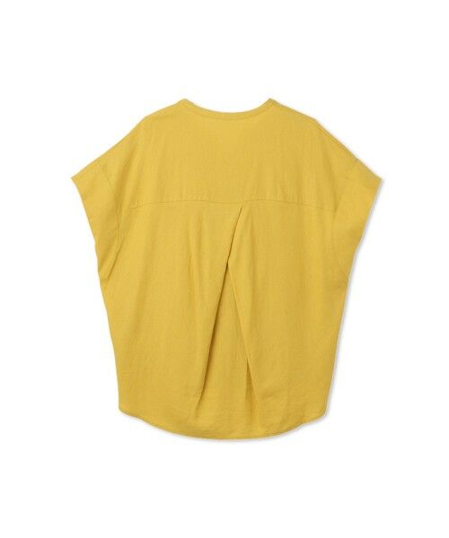 LAUTREAMONT / ロートレアモン シャツ・ブラウス | 【WEB限定】レーヨンリネンポプリンVネックブラウス | 詳細10